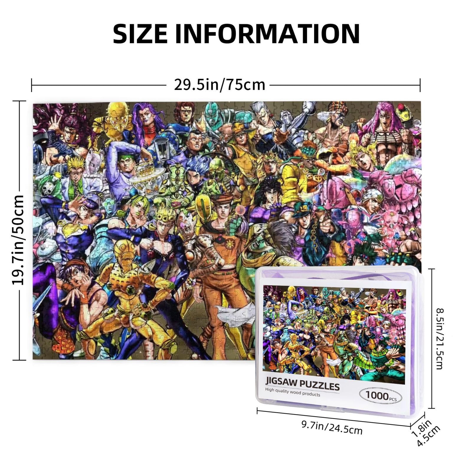 Amazon.co.jp: パズル ジョジョの奇妙な冒険 ジグソーパズル